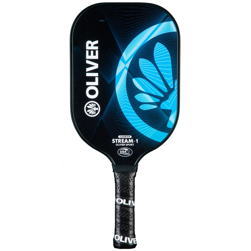 PICKLEBALL SCHLÄGER - STREAM-1 CARBON Schwarz/Blau