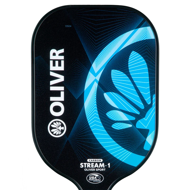 PICKLEBALL SCHLÄGER - STREAM-1 CARBON Schwarz/Blau