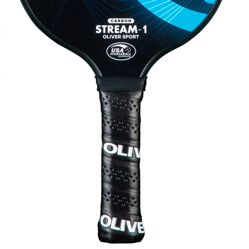 PICKLEBALL SCHLÄGER - STREAM-1 CARBON Schwarz/Blau