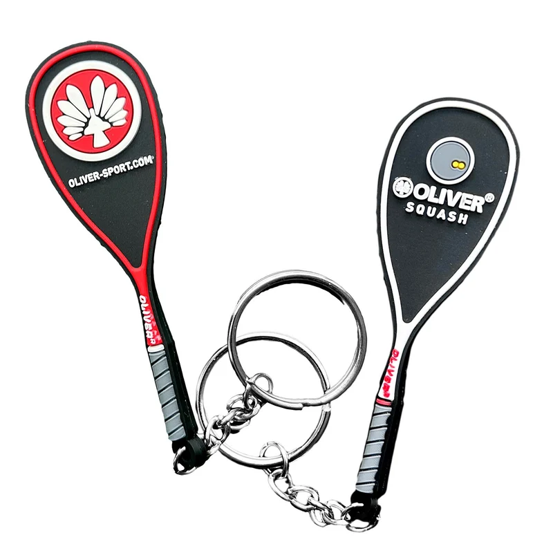 Schlüsselanhänger Squash Schläger