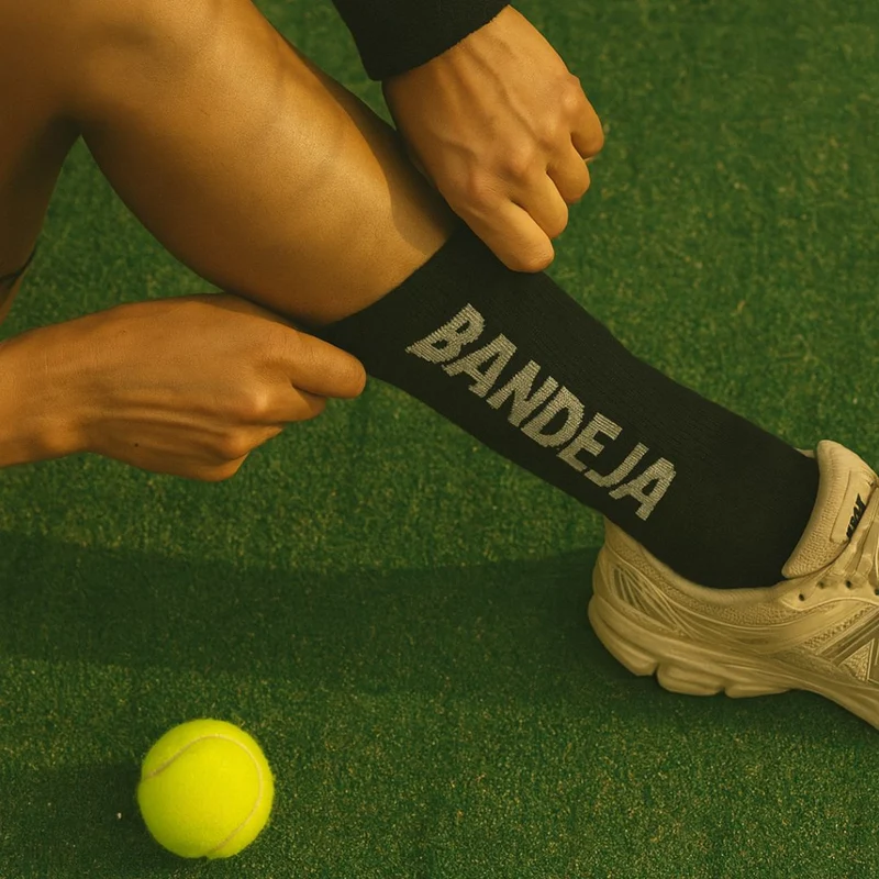Bandeja Socks Black - 6 pack