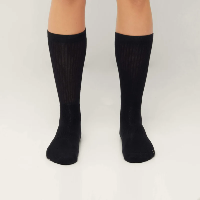 Bandeja Socks Black - 6 pack
