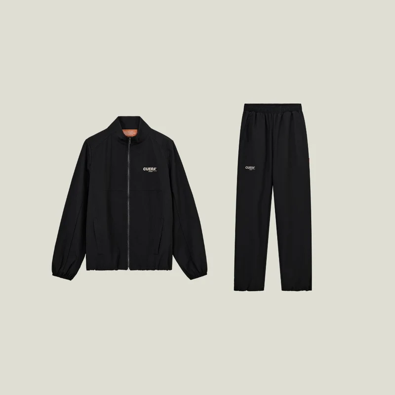 Active Tracksuit Schwarz 2.0-Bundle