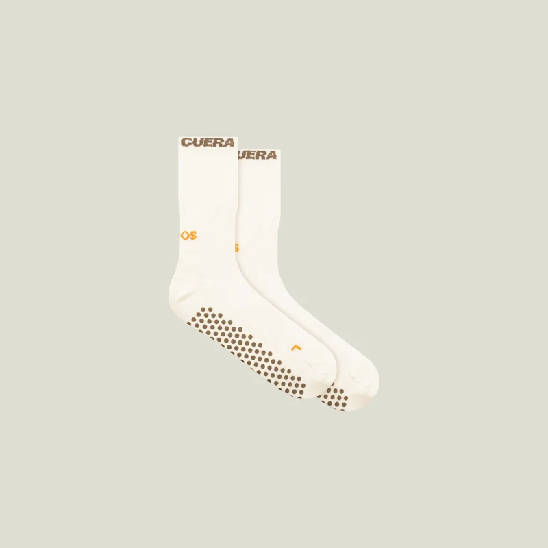 Oncourt Grip Sock - Off-White