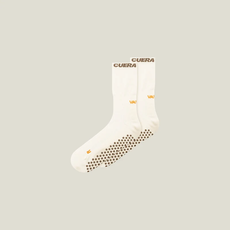Oncourt Grip Sock - Off-White
