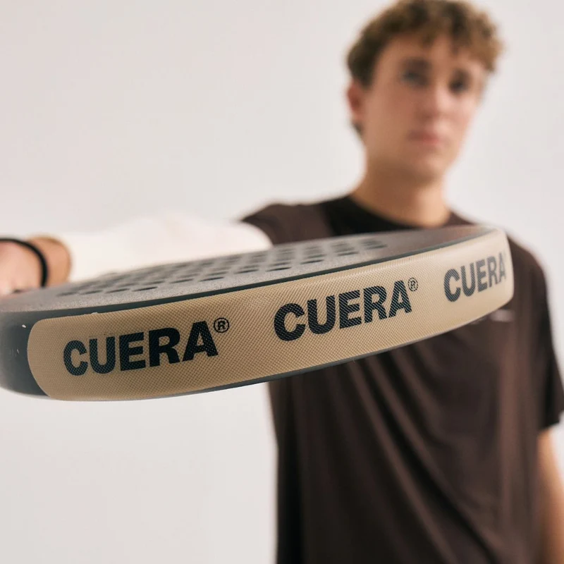 Cuera Racket Frame Protector - Logo Walnut Protector