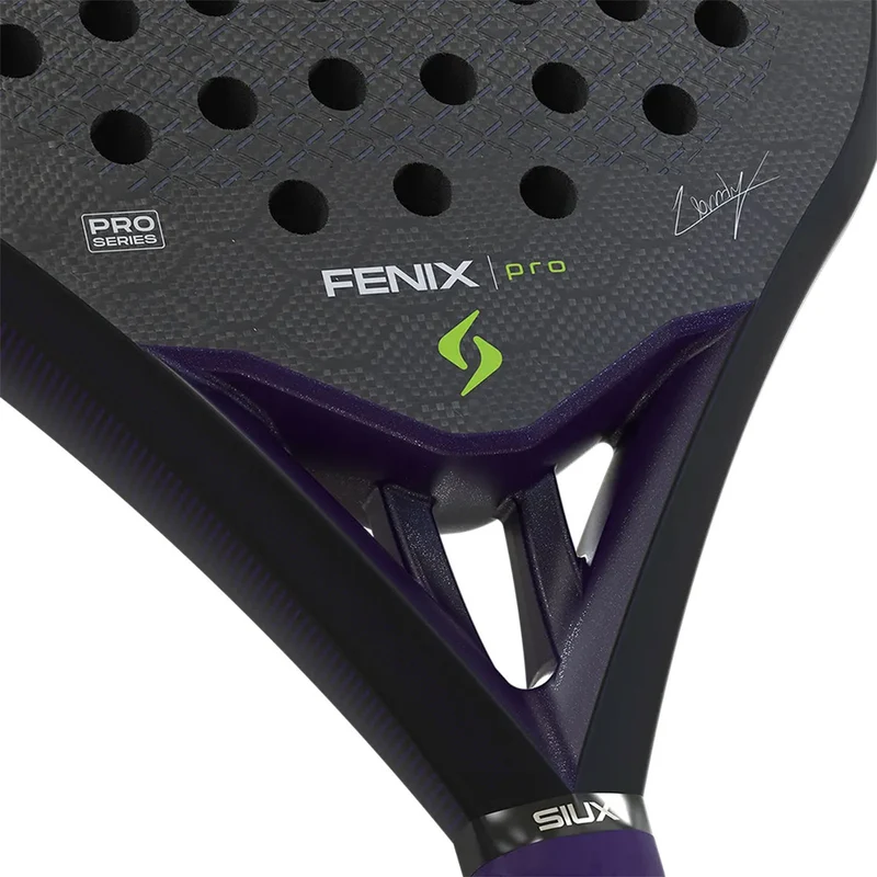 Siux Fenix Pro Black Leo Augsburger 2026 Padelracket