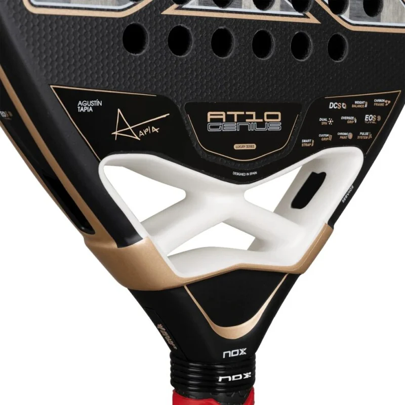 NOX AT10 Genius 18K Aluminium 2026 Padelracket