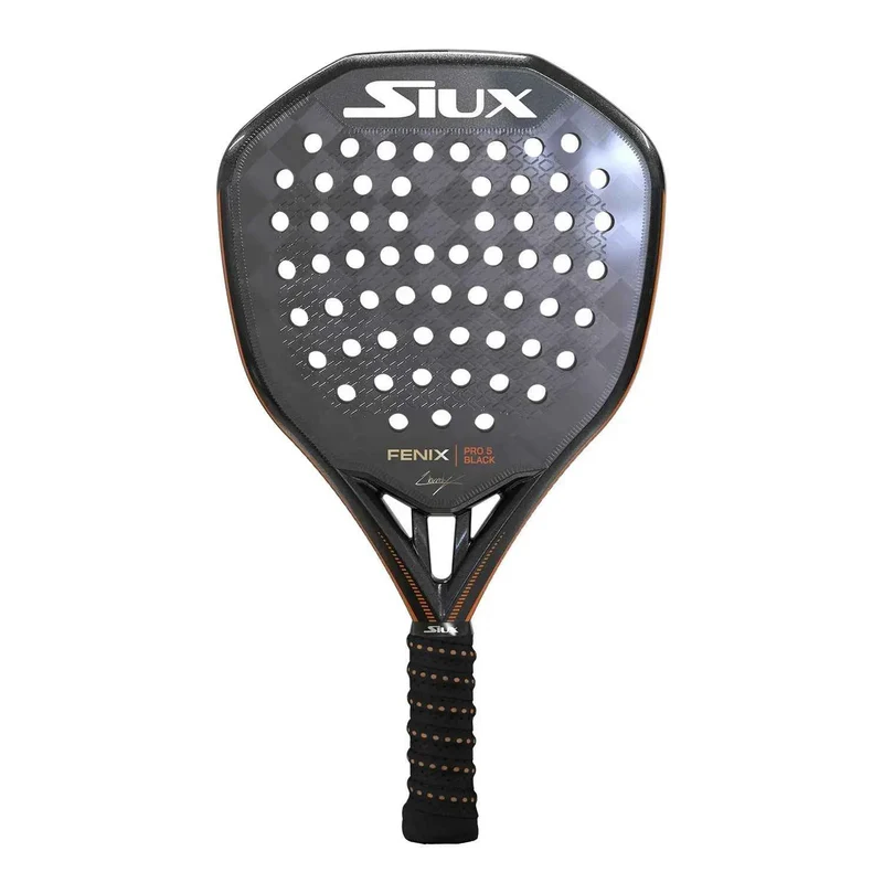 Siux Fenix Pro 5 Black Leo Augsburger 2025 Padelracket