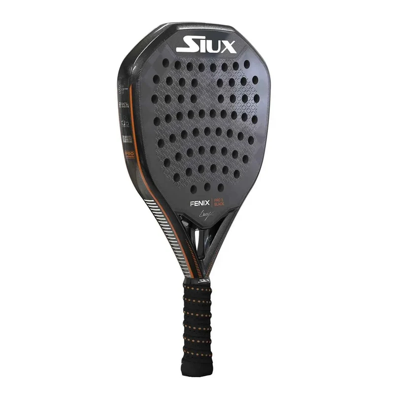 Siux Fenix Pro 5 Black Leo Augsburger 2025 Padelracket