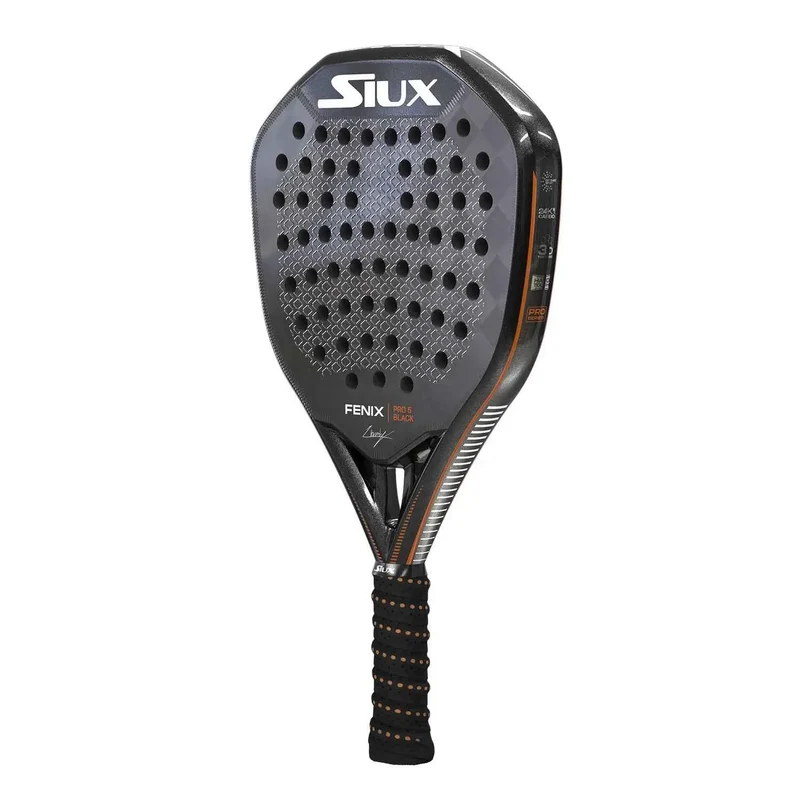 Siux Fenix Pro 5 Black Leo Augsburger 2025 Padelracket
