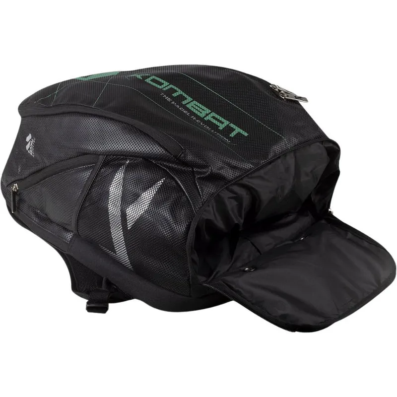 Kombat Padeltas Aqua Backpack Zwart Groen