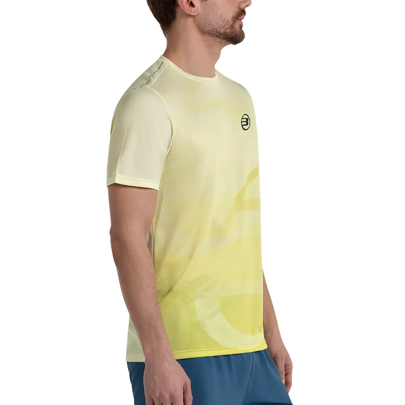 Camiseta Bullpadel Cayon Amarillo 2026