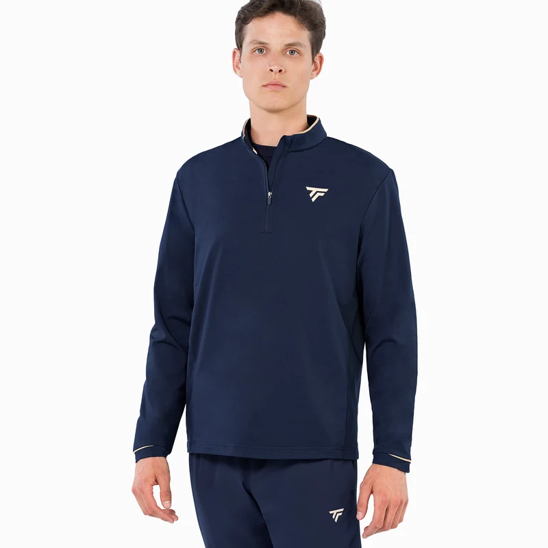 Sweat technique Thermo Zip Homme Marine