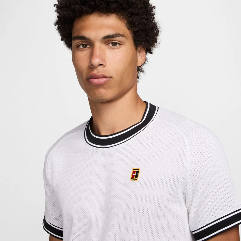 Heritage T-Shirt Herren-Weiß,Dunkelblau