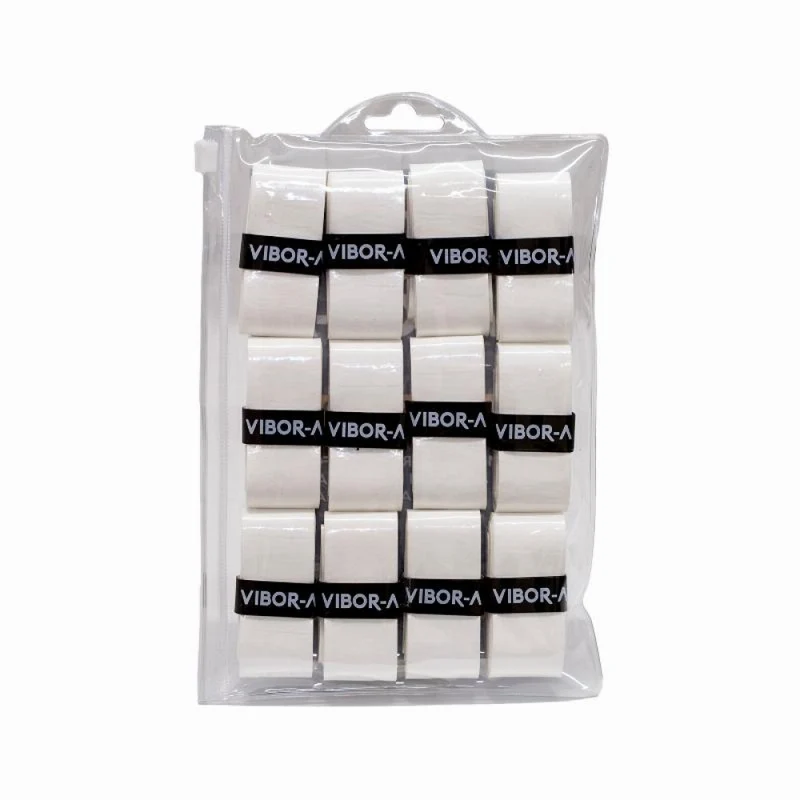 VIBOR-A Smooth Overgrips 12er-Pack Weiß
