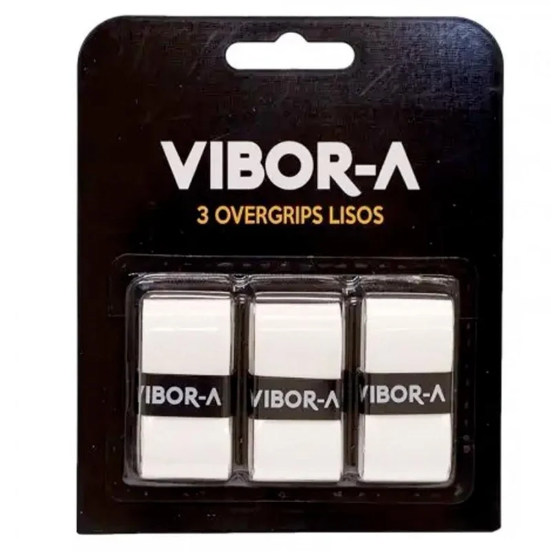 VIBOR-A Pro Smooth Overgrips 3er-Pack Weiß