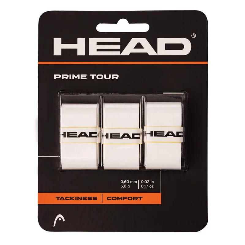 HEAD Prime Tour Overgrip 3er-Pack Weiß