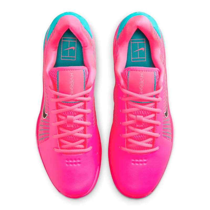 Vapor 12 Hypersmash Allcourtschuh Herren-neonpink, türkis