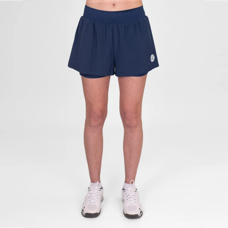 Crew 2in1 Shorts Damen-Dunkelblau
