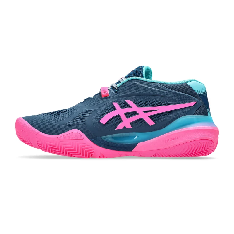 Gel-Resolution X Padelschuh Herren - petrol, pink
