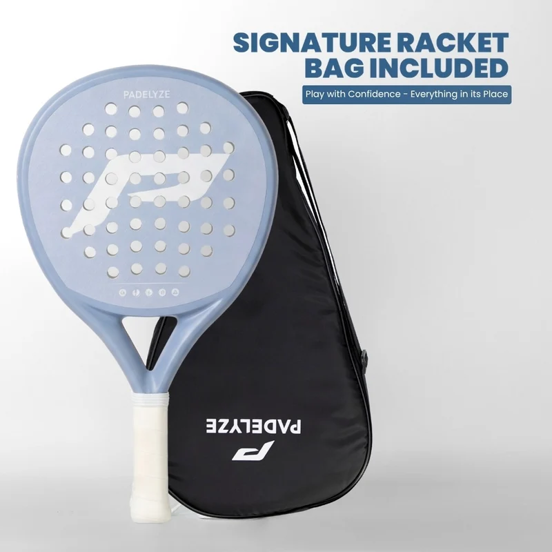 Padelschläger Light+ Vollcarbon – Blau