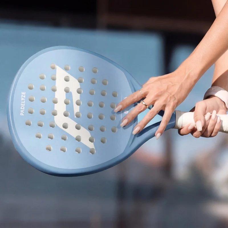 Padelschläger Light+ Vollcarbon – Blau