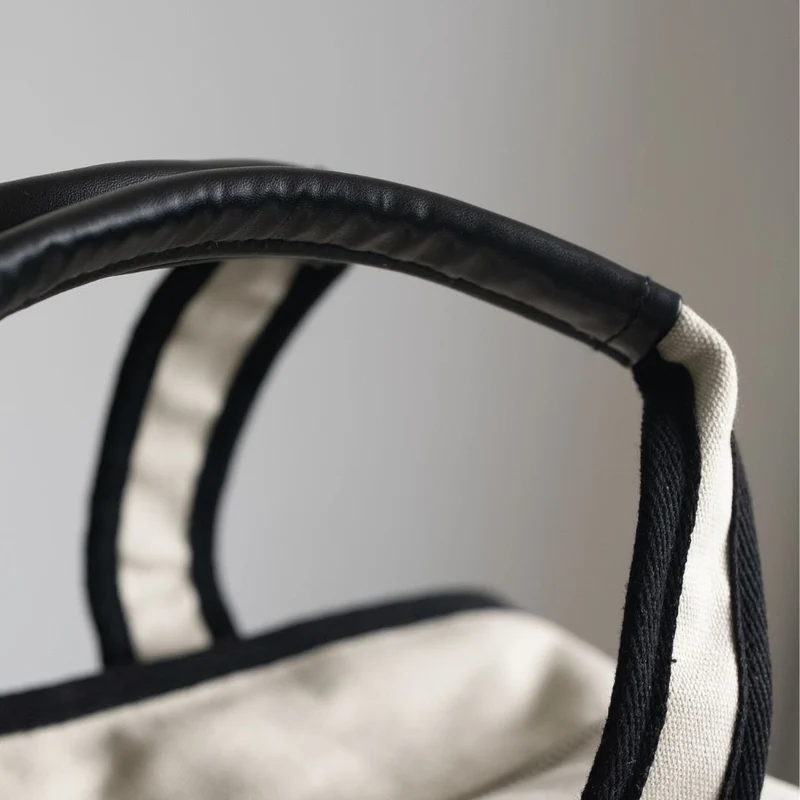 Padel-Tasche – Canvas – Beige – Premium-Padel-Tasche für Damen