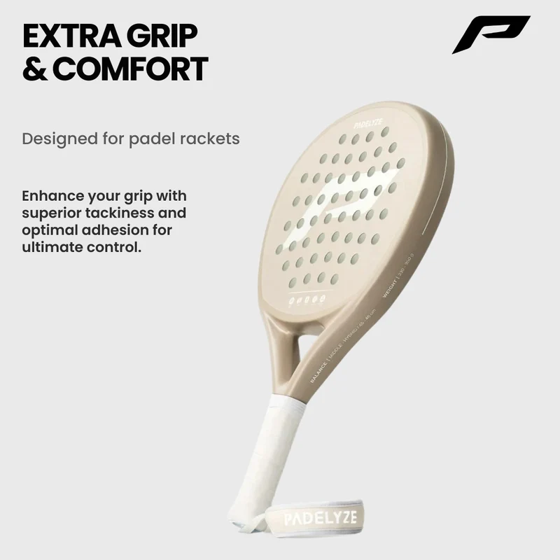 Padel-Overgrips – Weiß