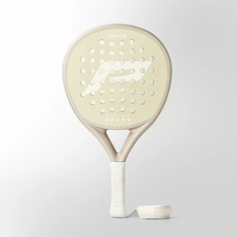 Padelschläger Light+ Vollcarbon – Beige