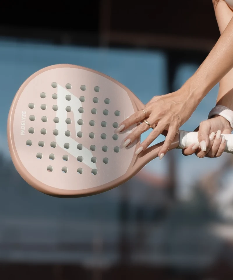 Padelschläger Light+ Vollcarbon – Rosa