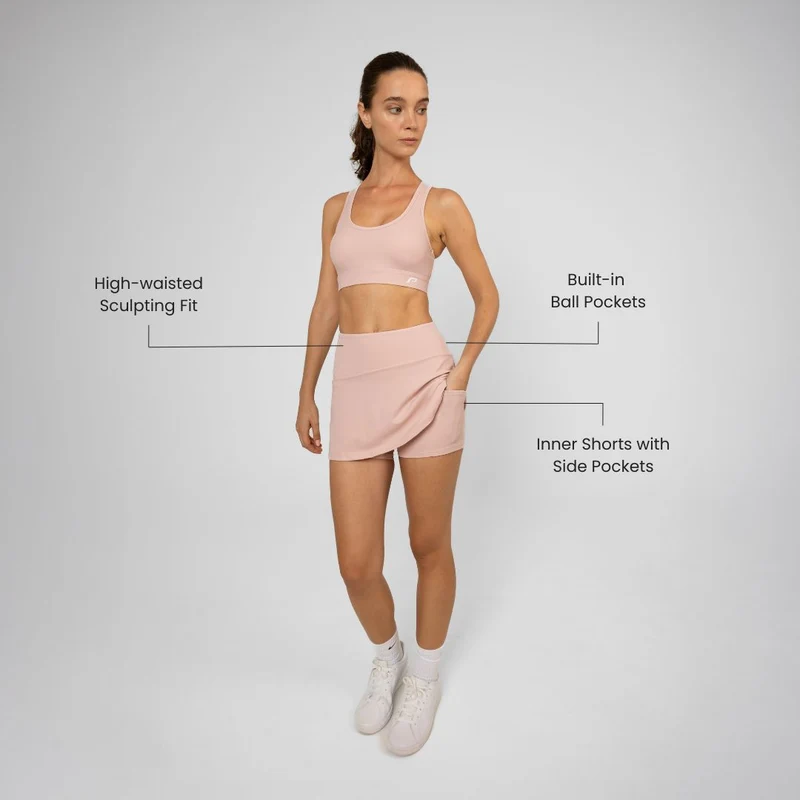 Padel-Skort für Damen