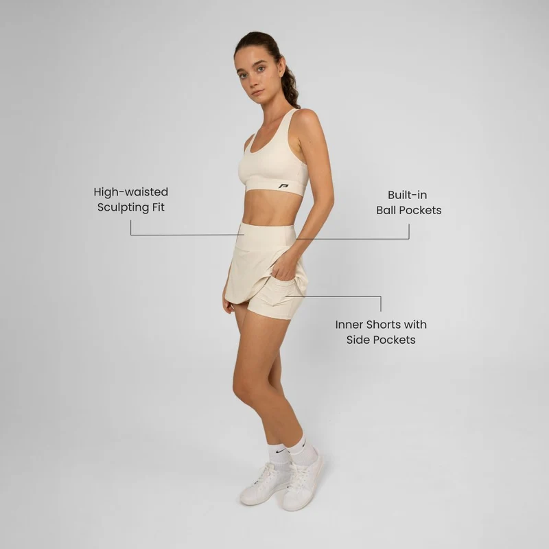 Padel-Skort für Damen