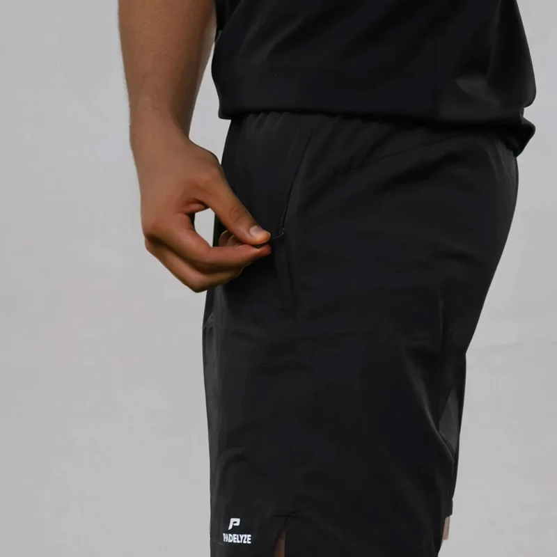 Herren-Padel-Shorts – Schwarz