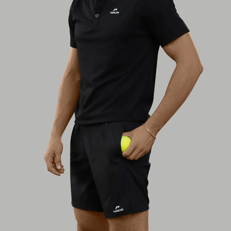 Herren-Padel-Shorts – Schwarz