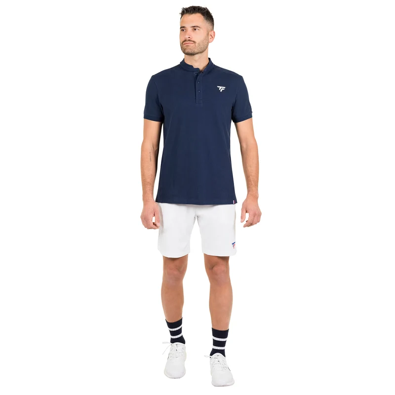 POLO PIQUÉ MARINE HOMME