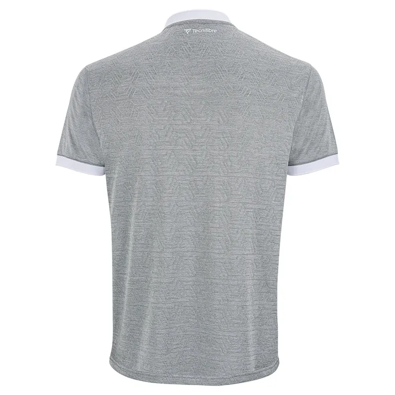TEAM MESH POLO SILVER GARCON