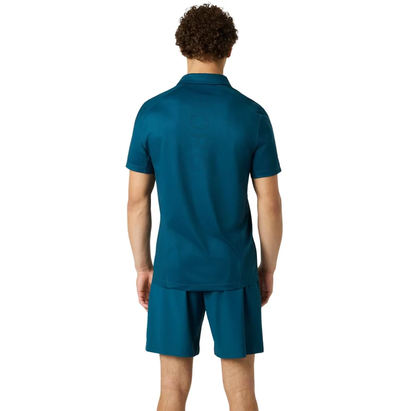Björn Borg Ace Mesh Panel Polo Reflecting Pond Set
