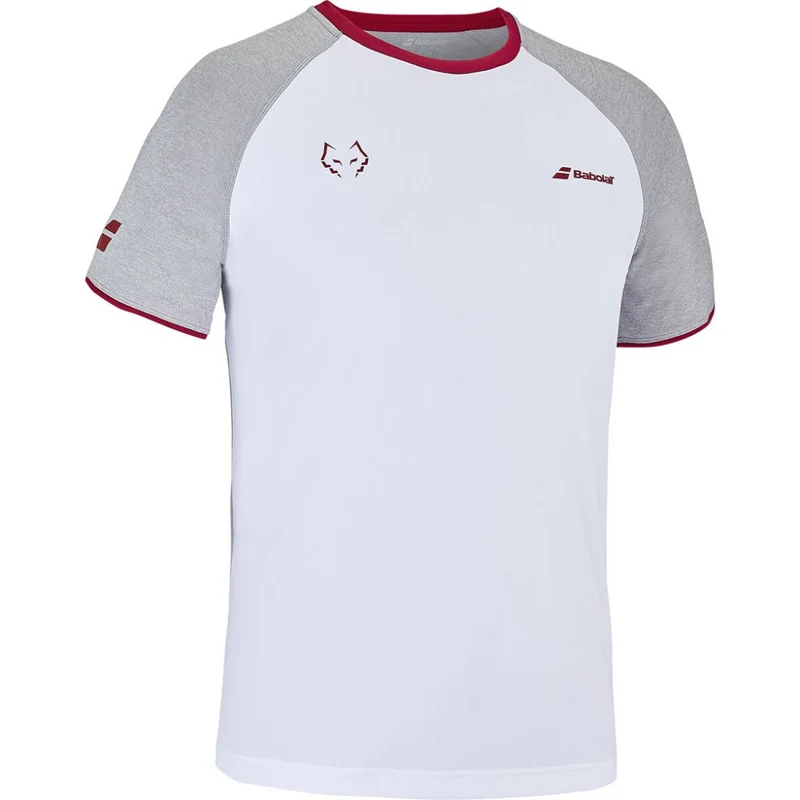 Babolat Lebron White Padel T-Shirt