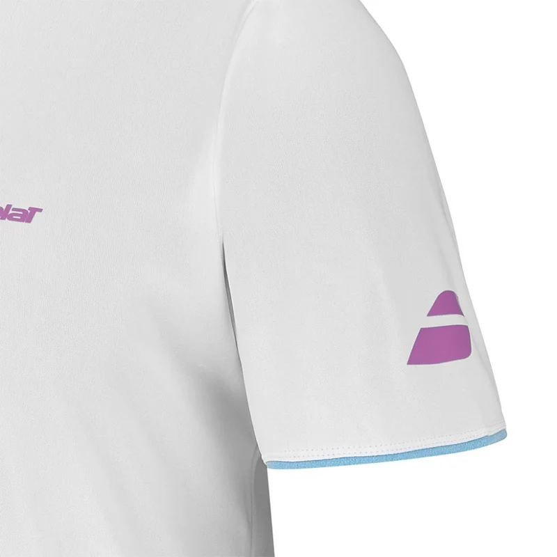 Babolat Lebron White Padel T-Shirt