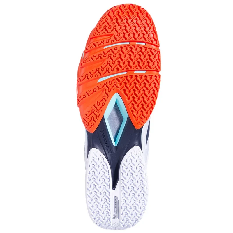 Babolat Premura 3 Men Lebron White/Orange Padel Shoes