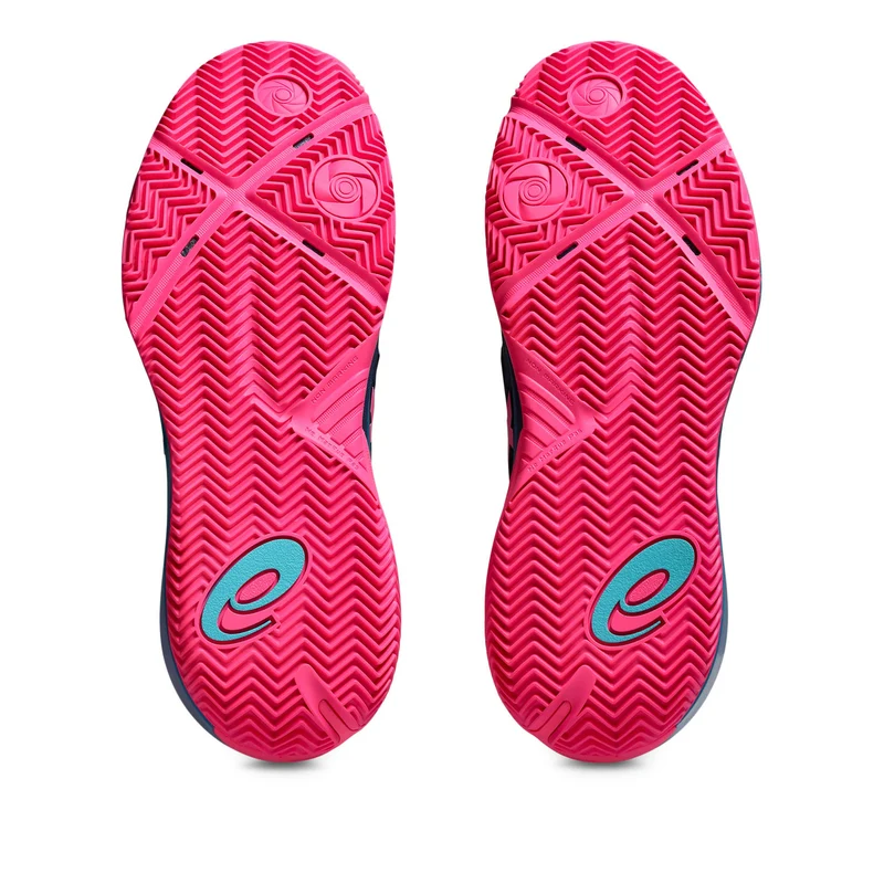 Gel-Resolution X Padelschuh Herren - petrol, pink