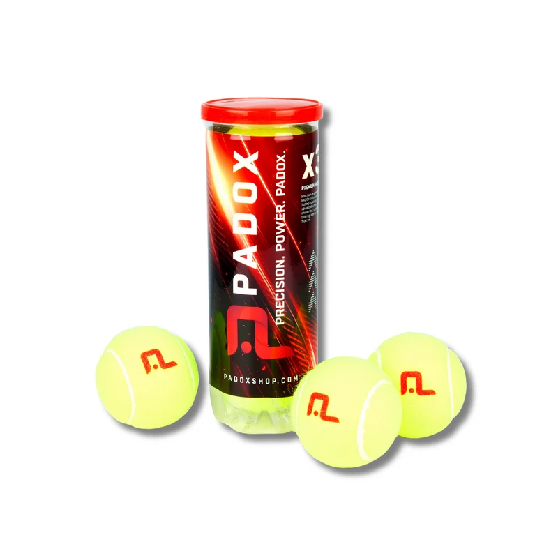 PADOX Padelbälle Gelb (1 Dose / 3 Bälle)
