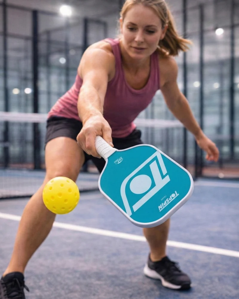 Topspin LED Pickleball Paddle Set ( 2 Rackets - 2 Balls - 1 Carry Bag)