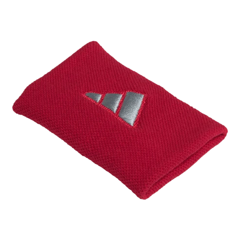 Muñequeras ADIDAS L Rojo/Gris X2