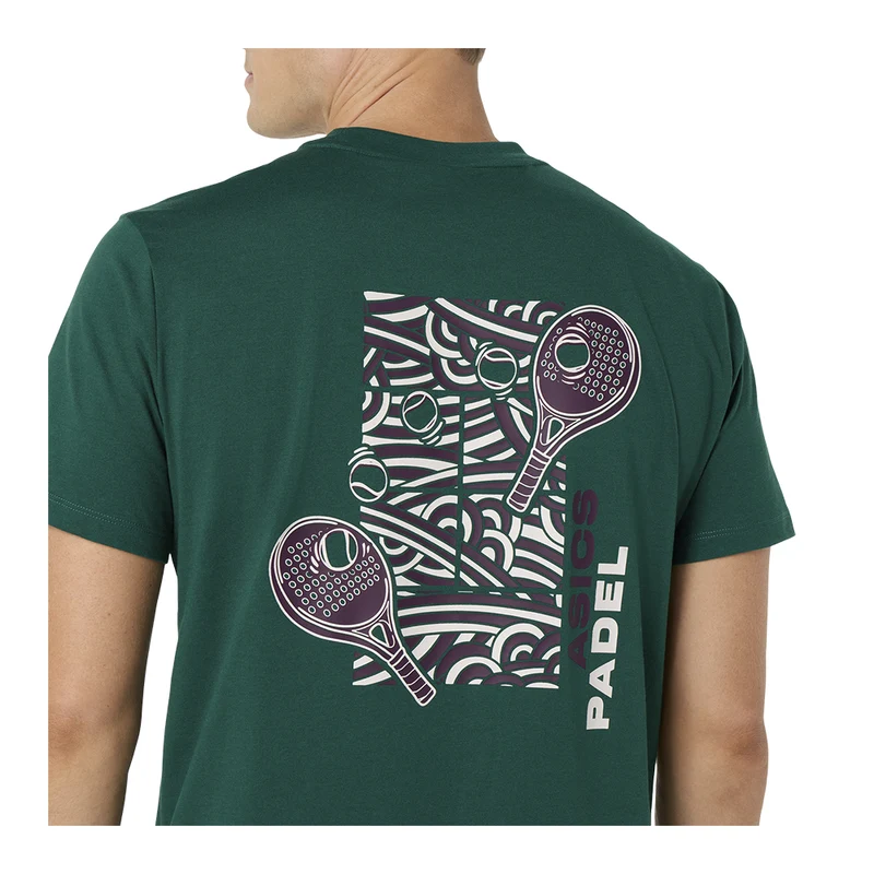 ASICS PADEL COURT GRAPHIC SS TOP FW26 (Camiseta)