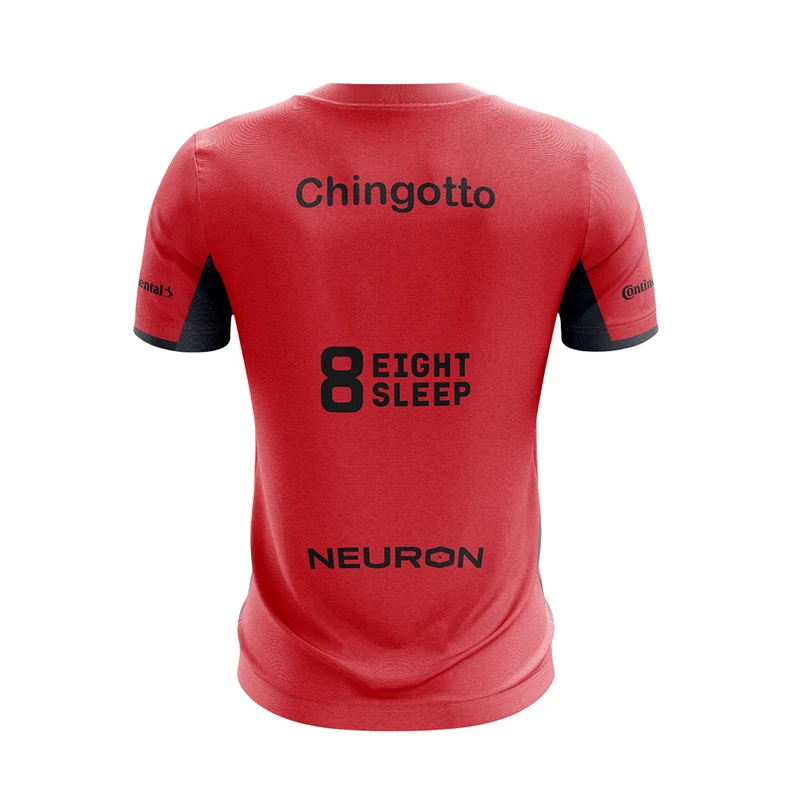 BULLPADEL MENSA Rojo FW26 FEDE CHINGOTTO (Camiseta Oficial)