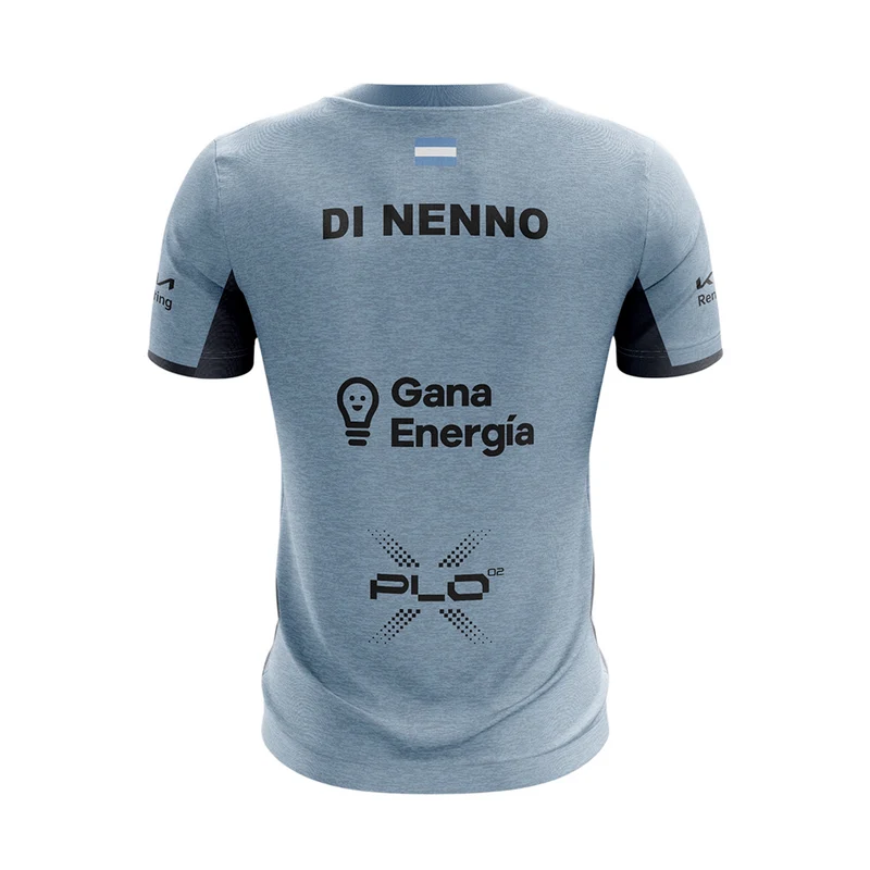 BULLPADEL MENSA Azul FW26 DI NENNO (Camiseta Oficial)