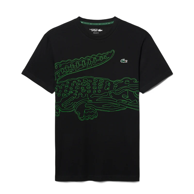 LACOSTE Black/Green 2026 (Camiseta)