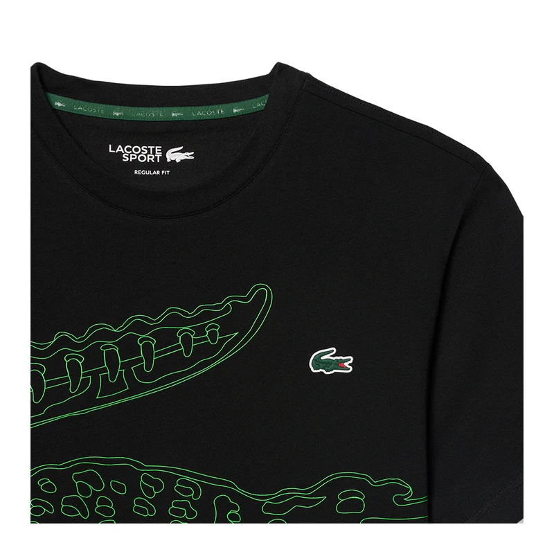 LACOSTE Black/Green 2026 (Camiseta)
